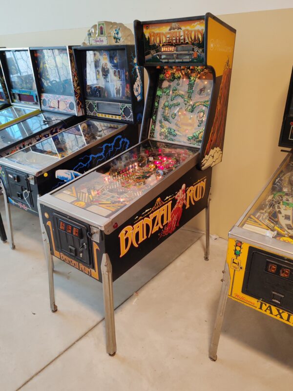 Banzai Run Pinball Machine